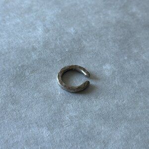 925 solid silver Hammered earcuff
